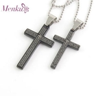 Menku - Printed Cross Pendant