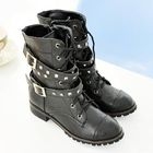 Miss Hong - Studded Ankle Boots