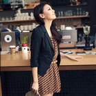 PUFFY - Puff-Sleeve Single-Button Blazer