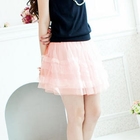 Tokyo Fashion - Layered Mesh Skirt