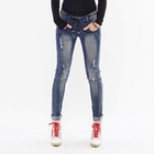 BBon-J - Distressed Lace-Up Skinny Jeans