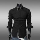 Justyle - Stripe-Detail Long-Sleeve Shirt