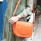 19th Street - Genuine Leather Flap Cross Bag