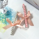 Angelove - Faux-Pearl with Bow Hairpin