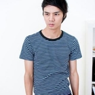 INTHING - Striped Short-Sleeve Tee