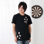Buden Akindo - Print Crewneck T-Shirt - Rolling Seven Times Eight Pigs