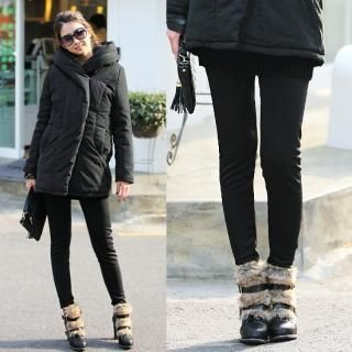 Faux-Fur Lined Leggings Faux-Fur Lined Leggings