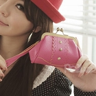 PG Beauty - Studded Kiss-Lock Coin Purse