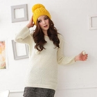 D.P-Shop - Drawstring-Pompom Hooded Pullover