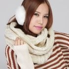 Ukki - Cable-Knit Circle Scarf
