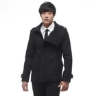 evanissue - Wool Blend Zip Coat