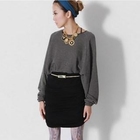 1313 - High-Waist Wool Skirt