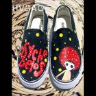 HVBAO - 'Cartoon Figure' Slip-Ons