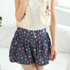 Tokyo Fashion - Floral Denim Skirt