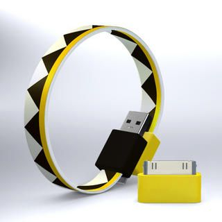 Mohzy Loop USB to Micro-USB Cable (Zigzag) (With Adapter)