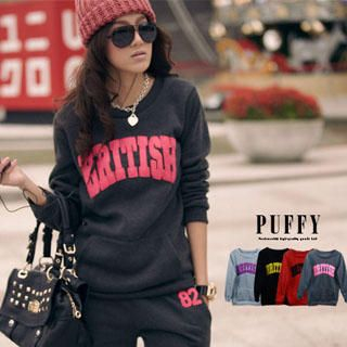 'BRITISH' Print Pullover 'BRITISH' Print Pullover
