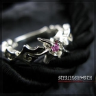 Sterlingworth - Silver Ring with Pink Sapphire 
