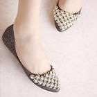 Mancienne - Beaded Woven Flats
