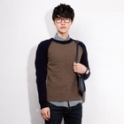 Style Impact - Color-Block Wool Knit Top