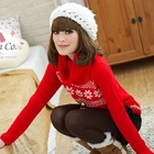 Tokyo Fashion - Cowl-Neck Snowflake Sweater