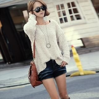 Nubby-Knit Sweater Nubby-Knit Sweater