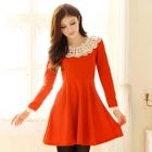 Tokyo Fashion - Beaded Crochet-Collar Dress