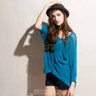 SPICY HOLIC - Pocket-Front Knit Top