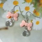 Angelove - Bow Drop Earrings