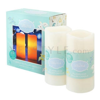 Flameless Pillar Candles