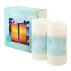 Lilly's Wish - Flameless Pillar Candles