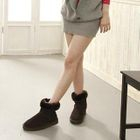 Lane172 - Fleece-Lined Short Snow Boots