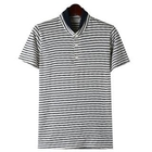 TOKIO - Short Collar Stripe Shirt