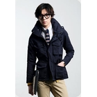 KENZI - Funnel-Neck Envelope Pocket Accent Jacket