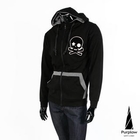 Purplow - Skull Appliqué Hoodie