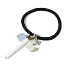 Truffles - Moonstone & Shell Hair Tie