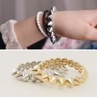 45SEVEN - Studded Metal Bracelet