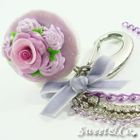 Sweet & Co. - Sweet Glitter Purple Cupcake XL Bag Charm