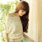 Tokyo Fashion - Dolman-Sleeve Open-Knit Top