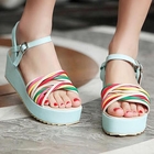 Smoothie - Strappy Platform Sandals