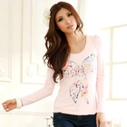 LOYER.mod - Puff-Sleeve Printed T-Shirt