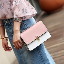 Secret Garden - Faux Leather Crossbody Bag Secret Garden - Faux Leather Crossbody Bag