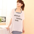 ZOO - Cut Away-Sleeve Print Top