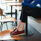 Ni-kiyo - Lace-Up Stitched Flats