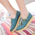 Grace Candy - Lace-Up Flats