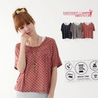 Maymaylu Dreams - Set: Polka Dot Cotton Tee + Tank Top