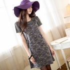 Tokyo Fashion - Short-Sleeve Tweed Dress