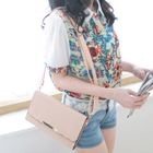 CatWorld - Scalloped-Trim Flap Shoulder Bag