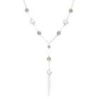 Keleo - 18K White, Black & Yellow Gold Necklace