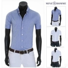 MINE M HOMME - Cuffed-Sleeve Shirt