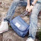 Ando Store - Woven Denim Shoulder Bag